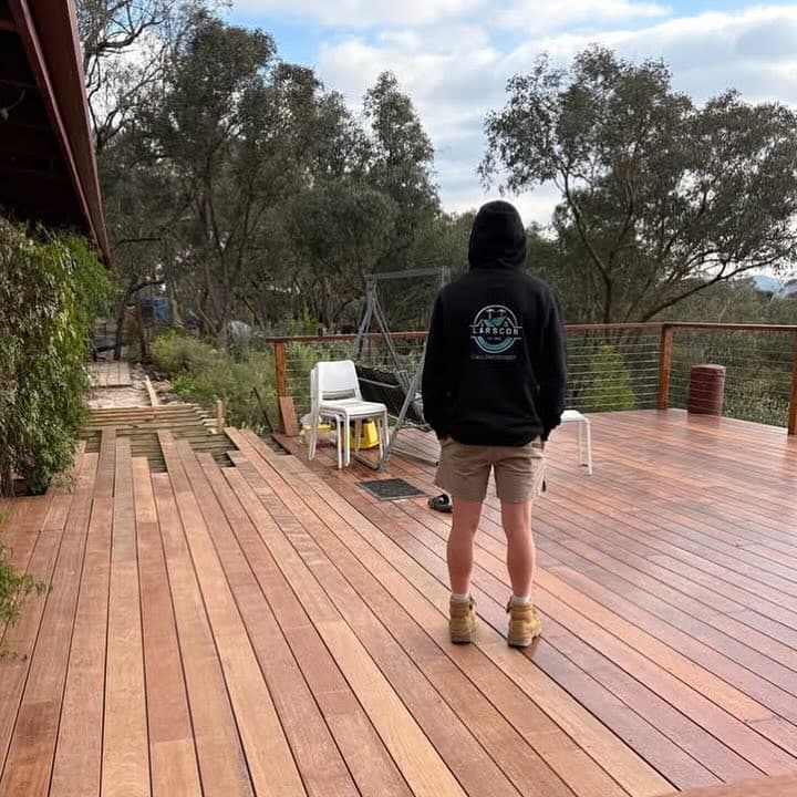 Larscon deck carpentry work